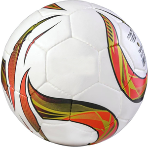 ลูกฟุตบอลฟุตซอล4ลูกสีขาว/แดงในร่มสำหรับผู้ใหญ่ฝึกซ้อมฟุตบอลอากาศสูงวัสดุ PU - Product Image 1