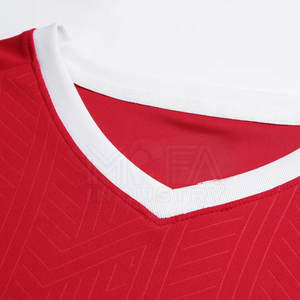 ¡Uniforme de bádminton con diseño de cuello en V 100% poliéster ropa deportiva transpirable personalizable para adultos unisex a la venta! - Product Image 3