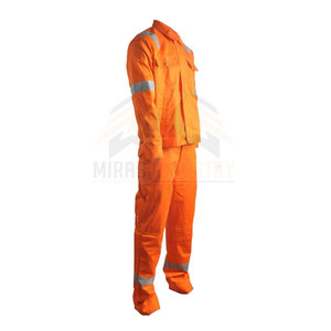 Traje de trabajo mecánico reflectante industrial personalizado Popular para hombre, mono de algodón, uniforme de seguridad, función a prueba de agua - Product Image 5