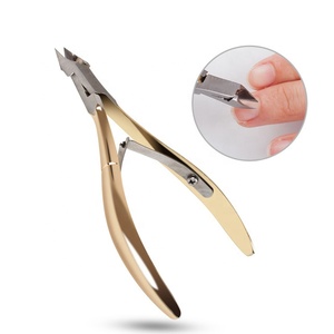 Coupe-ongles en acier inoxydable robuste Pinces à ongles avec poignée antidérapante souple pour les orteils et les doigts Outils de soin des ongles - Product Image 1
