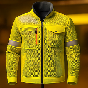 Vestes de travail et vestes de sécurité en maille ou interlock | Vêtements de travail industriels durables - Product Image 3