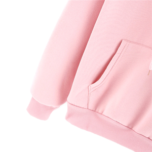 Vente en gros 100% coton dames vierge à manches longues sweats à capuche amples femmes sweat à capuche personnalisé femmes - Product Image 4