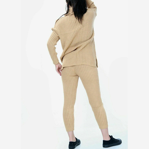 Custom Women New Cotton Polyester Tracksuit Sweatsuits Manufacturer Plus Size Hoodie and <b>Sweatpants</b> <b>Set</b> for Women - Product Image 6