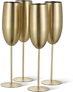 แก้วค็อกเทลทองเหลืองสลักลายด้วยมือ ดีไซน์หรูหรา TQC ขายดี 300 มล. สำหรับร้านอาหาร บาร์ โรงแรม งานปาร์ตี้ - Product Image 5