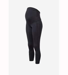 Pantalones de maternidad de cintura alta para mujeres embarazadas, mallas de embarazo de cintura alta hechas a medida, mallas de material ajustable y suave - Product Image 4