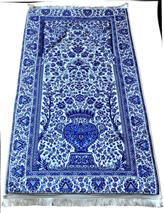 Tappeto da preghiera imbottito in rilievo in schiuma spessa 2.5 CM turco imbottito morbido tappetino di preghiera islamico Sejadah Janamaz pieghevole lavabile
