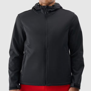 Vestes de randonnée d'extérieur avec logo personnalisé Veste Softshell d'extérieur coupe-vent imperméable OEM de haute qualité pour hommes - Product Image 6