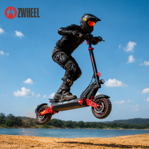 Patinete Eléctrico ZWHEEL D3 Todoterreno de Aleación de Aluminio, Llantas de 10 Pulgadas, 52 KM/H, Freno de Disco, Plegable, Impermeable, Motor de 1200 W, Litio - Product Image 1