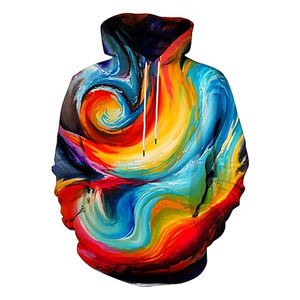 Fabrication de gros Sweat à capuche d'hiver avec poche kangourou Sweat à capuche pas cher avec impression par sublimation Pull d'hiver décontracté - Product Image 4