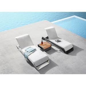 Tumbona para Exteriores HIGOLD Serie Onda 2042, Diseño Moderno, Resistente a los Rayos UV, Reclinable Manual, Cama Portátil para Hogar, Patio, Piscina, Parque - Product Image 2