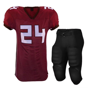 Camisetas de Fútbol Americano de Tallas Grandes Más Vendidas, Uniformes de Malla Transpirable Vintage, Tecnología de Impresión por Sublimación y Bordado - Product Image 4