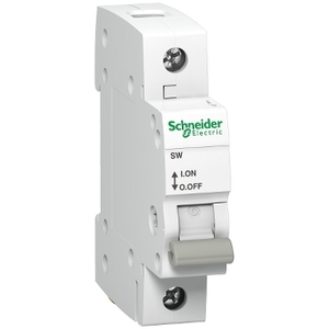 Sezionatore Schneider Electric A9S62163 Acti9 SW 1P 63A 4.2kA (IEC 60947-3) - Product Image 1
