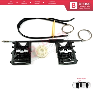 BWR5421ชุดซ่อมแซมกระจกหน้าขวาสำหรับ S3 A3 MK3 8V 2012-2021 8V4837462ประตู4/5 - Product Image 4