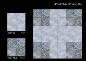 Carreaux de céramique pour allée extérieure, finition mate, 40x40cm 400x400mm, pour parking, garage et allées de jardin - Product Image 2