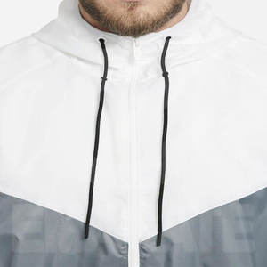 Chaquetas Cortavientos con Capucha y Logotipo de Diseño Personalizado Nuevas del 2025, Chaquetas para Correr con 100% Poliéster, Manga Larga, Impermeables y de Secado Rápido para Hombre - Product Image 4