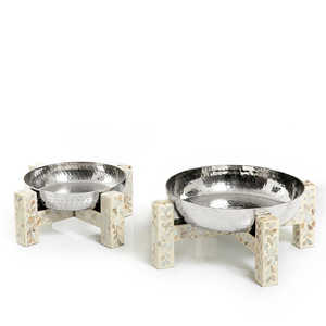 Latest Mother of Pearl <b>Cake</b> <b>Stand</b> High Quality <b>White</b> MOP <b>Cake</b> <b>Stand</b> for Wedding Birthday Ramadan Occasion Serving Usage - Product Image 6