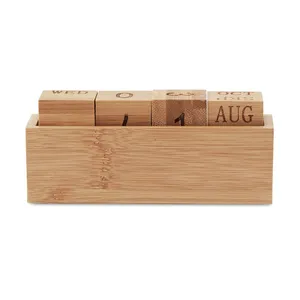 Karenda Bamboo <b>Calendar</b> Sustainable Merchandising Product - Product Image 6
