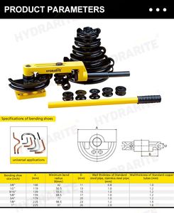 Cintreuse Manuelle HHW-25S à 180 Degrés pour Tubes et Tuyaux en Acier Inoxydable Outil de Cintrage à Main à Bas Prix - Product Image 4
