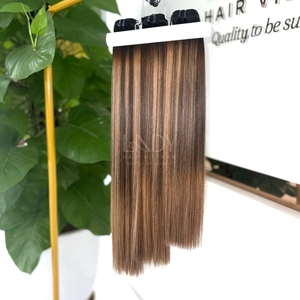 Bonne Qualité Os Droite Couleur Vietnamien Extensions de Cheveux Humains Avec Prix de Gros Bundle - Product Image 3