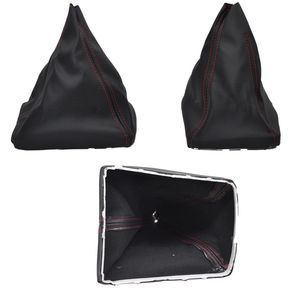 เบรกมือ-กระปุกเกียร์บูตและหัวเกียร์สำหรับ Opel Astra H (6)-สีแดง - Product Image 4