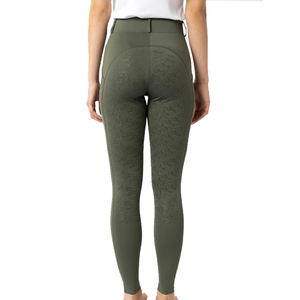 Collants d'équitation pour femmes à taille haute, pantalons de compression avec grip en silicone sur toute la surface pour l'équitation - Product Image 4