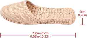 Jacinthe d'eau fabriquée à la main pour pantoufles chaussures élégantes et confortables à bout ouvert écologiques pour une maison plus verte fabriquée au Vietnam - Product Image 2