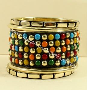 Perfectly Handmade <b>Bangles</b> Set <b>Glass</b> and Brass <b>Bangles</b> Set Indian <b>Bangles</b> Set for Women Fashion From India - Product Image 1