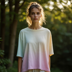 T-shirt d'entraînement de gymnastique pour femmes haut léger athlétique à manches courtes chemises courtes femmes décontracté Muscle Fit Crop t-shirts dames - Product Image 5