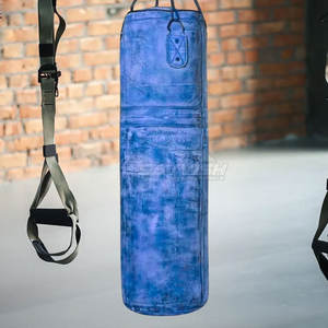 Sac de frappe de boxe haute résistance, sac de sable d'entraînement de gym, logo personnalisé, sac de frappe robuste - Product Image 2
