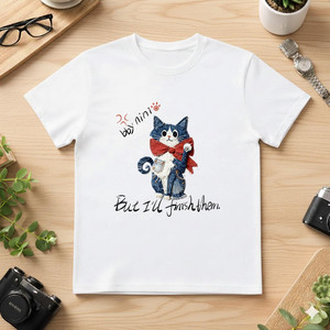 T-Shirt Unisex 100% Cotone 210GSM Stile Casual Aderente con Design Personalizzato Stampato in Serigrafia e DTG - Product Image 1