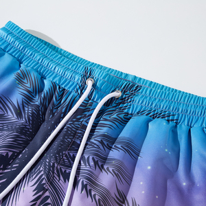 Ensemble chemise et short imprimé de plage pour hommes, ensemble 2 pièces hawaïen décontracté imprimé, ensemble chemise et pantalon courts pour hommes - Product Image 5