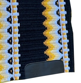 Couverture de selle en laine multicolore de Nouvelle-Zélande Vente chaude au prix de gros Qualité extrême Style occidental - Product Image 3