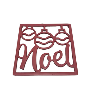 Salvamanteles decorativo de mesa Exclusivo en forma de hoja Artesanía India Diseñador Salvamanteles de metal Llegadas superiores Vendedores calientes - Product Image 5