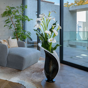 Mini Oficina decorativa japonesa, jardín, tacto Real, espacio de trabajo óptimo, estética con vegetación, plantación de flores artificiales - Product Image 2