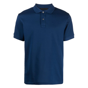 Camiseta Polo con estampado personalizado de logotipo en blanco para hombre, camiseta Polo de Golf liso de algodón 100% - Product Image 1