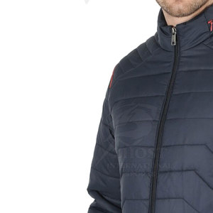 Veste matelassée pour homme, couleur unie, décontractée, streetwear, nouvelle mode, coupe-vent, 2023 - Product Image 3