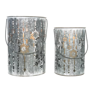 Top Selling Handmade Metal <b>Snowflakes</b> Design Tea Light Holder in Low Price From India - Product Image 6
