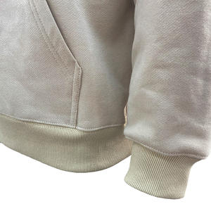 Sudaderas con capucha de lana para hombre de invierno 100% algodón pesado con logotipo personalizado con bolsillo, ajuste cuadrado de alta calidad - Product Image 6