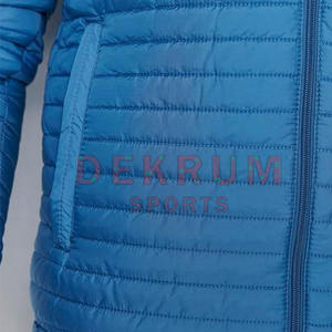 Chaqueta acolchada personalizada de alta calidad, venta al por mayor, chaqueta acolchada impermeable ligera para exteriores - Product Image 5