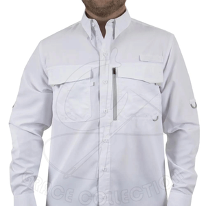 Camisas Casuales de Secado Rápido para Hombre con Diseño Personalizable y Mangas Largas Extraíbles Hechas en Pakistán - Blusa Cargo para Exteriores - Product Image 5