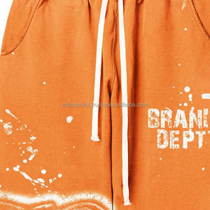 Pantalones informales de entrenamiento para gimnasio, pantalones de chándal cónicos ajustados cómodos con bolsillos con cremallera, pantalones lavados para hombre - Product Image 6