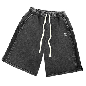 Vente en gros de vêtements d'été nouveau design hommes ensembles jumeaux à manches courtes t-shirt short ensemble double hommes de haute qualité pour hommes délavé à l'acide - Product Image 4