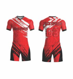 Conjunto de ropa de fútbol personalizada al por mayor, camiseta de fútbol totalmente sublimada con logotipo personalizado, kit de uniforme personalizado - Product Image 6