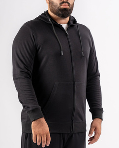 Sudadera con Capucha para Hombre, Otoño-Invierno 2026, Nueva, de Alta Calidad, Algodón Grueso, Color Liso, Teñido, para Exteriores, Venta al Por Mayor - Product Image 3