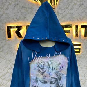 Diseñe su propio estilo Llegó Sudadera con capucha impresa personalizada precios baratos fabricante superior hombres sudaderas con capucha personalizadas sudaderas con capucha para hombres - Product Image 3