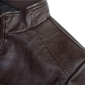 Chaqueta de cuero de moda para hombre totalmente personalizada al mejor precio, chaqueta de cuero de moda hecha en Pakistán - Product Image 3