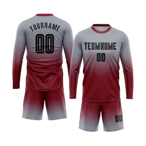 Uniforme de fútbol personalizado cómodo de alta calidad para adultos conjuntos de hombres con MOQ bajo - Product Image 2