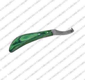 <b>Sharp</b> Double Edge Hoof <b>Knife</b> Farrier Hoof Trimming Tool Horse Hoof <b>Knife</b> By TARIQ MFG CO CE ISO EU - Product Image 3