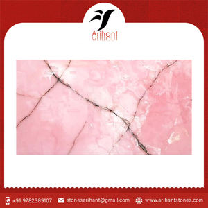 Fournisseur indien de marbre onyx rose de haute qualité pour les sols, la décoration murale et les comptoirs - Product Image 6