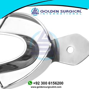 Bandeja de Impresión Grande Inferior, Sólida |   Bandeja de Impresión Dental de Último Diseño a Precio Económico |   Productos de Ortodoncia - Product Image 2